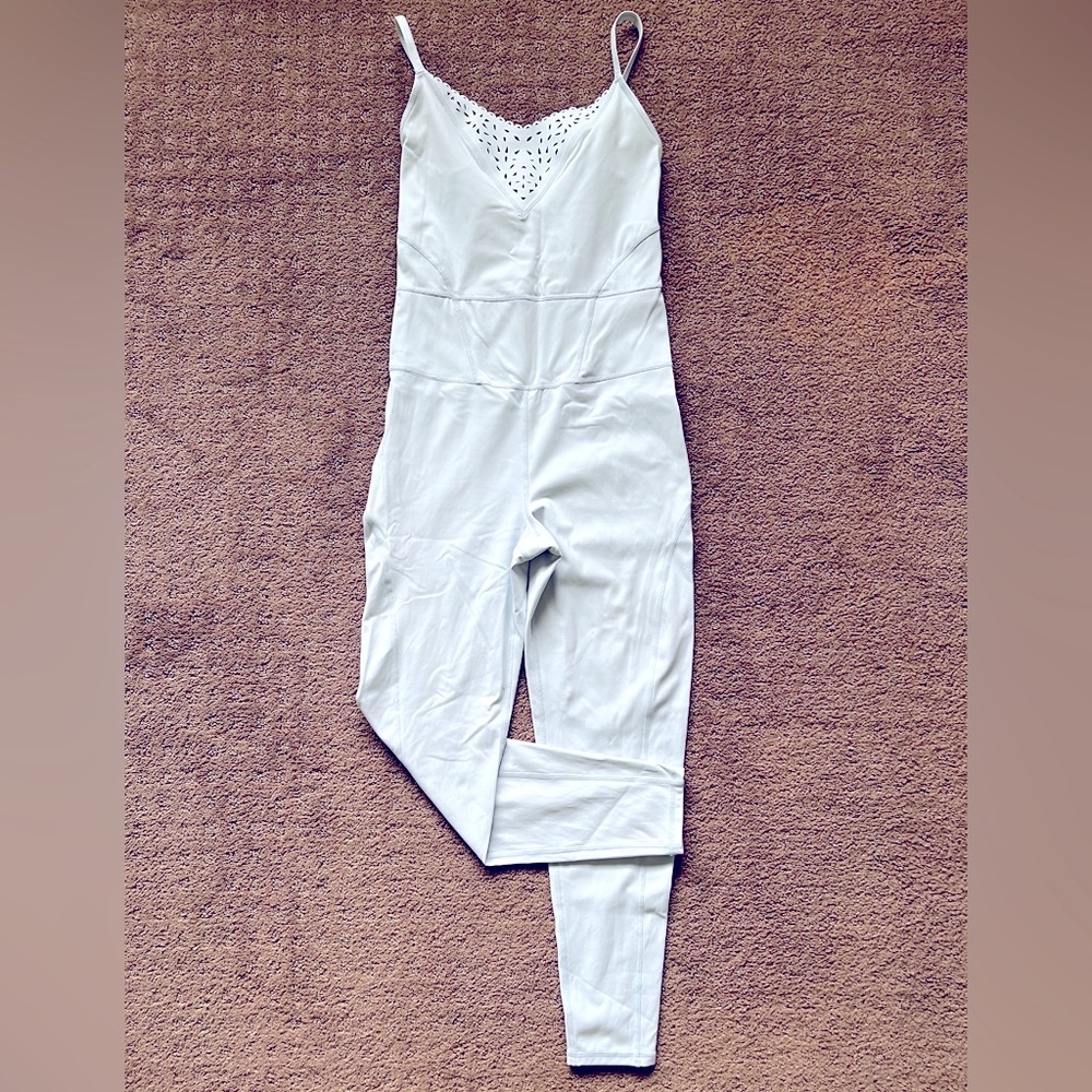 Free People Baby Blue Jumpsuit